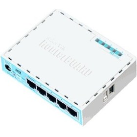 Resim MIKROTIK RB750GR3 - Mikrotik Hex 5 Port Gigabit Firewall Router 