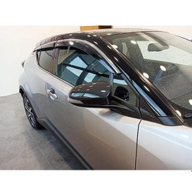 Resim Toyota C-HR İçin Uyumlu Ayna Kapağı Piano Black || C-Hr - Chr - Ch-R 