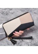 Resim Zcjb Moda Fermuar Cüzdan Kadın Uzun Çantalar Çanta Bozuk Para Cüzdanı Kart Tutucu Pu Deri Cüzdan Cüzdan-74910 