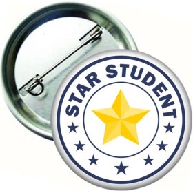 Resim Hediye Panayırı Star Student Öğrenci Rozeti 