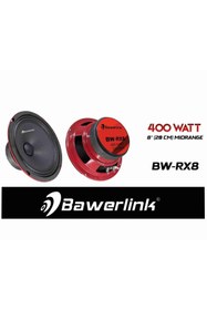 Resim Bawerlink Bw-rx8 Ultra Pro 20 Cm Midrange Hoparlör Çifti 800w 400w Rms Profesyonel Seri 