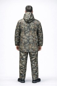 Resim Alt Üst Takım Yağmurluk - Avcı Yağmurluk - Orman Desenli - %100 Su Geçirmez - XXL 