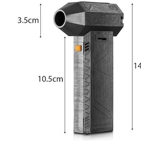 Resim Singree 130.000 Rpm Turbo Jet Mini Üfleyici - 8000mah Bataryalı, Usb-c Şarjlı, Taşınabilir Toz Temizleme Cihazı 