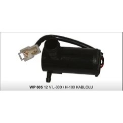 Resim Universal Su Fiskiye Motoru 12V L300 Hyundaı H100 Kablolu 