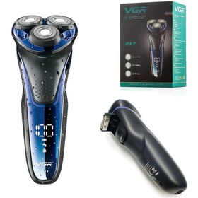 Resim Vgr V-306 Günlük Sakal Tıraş Makinesi Şarjlı Lcd Ekran Professional 