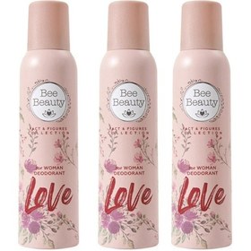 Resim Bee Beauty Alüminyumsuz Women Love Deodorant 150 Ml X3 