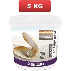 Resim Reeflowers Pearl White Sand Akvaryum Kumu (1-1.5 Mm) 5 Kg Pws25k1 