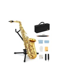 Resim Eastar As-ıı Student Mi Bemol Alto Saksafon Gold Lacquer 