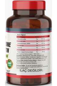 Resim Nevfix Glucosamine Chondroitin Msm Yumurta Zarı Akgünlük 120 Tablet 