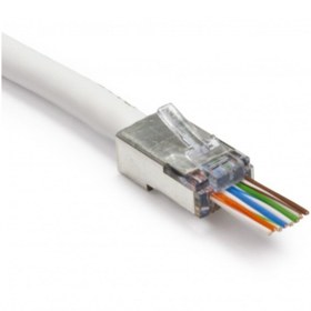 Resim GEG Yeni Nesil Rj45 Ftp Metal Korumalı Cat6-7 - Hole-3u 500 Adet Konnektör 