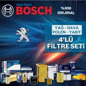 Resim Peugeot 206+ 1.4 Hdi Bosch Filtre Bakım Seti 2009-2014 (495329471) 