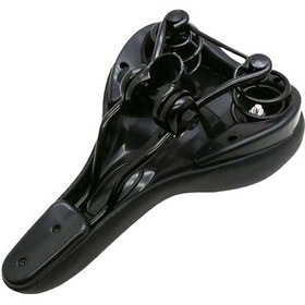 Resim Orta Boy Mtb Yaylı Bisiklet Sele Koltuk Altın 