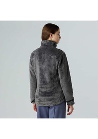 Resim The North Face Osito Kadın Gri Dik Yaka Mont Gri 