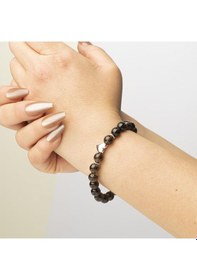 Resim Dumanlı Kuvars Doğal Taş Bileklik 8 Mm İçsel Sükûnet Renkli 