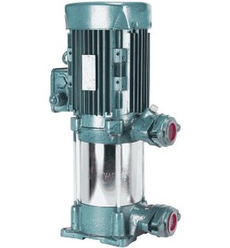 Resim Varan Vm 4-9x4 Dikey Kademeli Noril Fanlı Santrifüj Pompa 1.5 Hp / 1.1 Kw, Trifaze 380 V, 53 Mss, 12 M3/h 