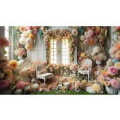 Resim Venspor Düşler Bahçesi Arkaplan - 200x150cm Fon, Duvar Örtüsü 