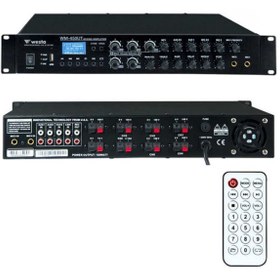 Resim SH TICARET Westa Wm-450Ut 450W 6 Bölge Kontrollü Profesyonel Mikser Anfi Bluetooth, Usb Eko Destekli Hat Trafol 