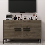 Resim MERT SERT MOBİLYA Ctn Ceviz Konsol,tv Sehpası,tv Ünitesi,kahve Köşesi,banyo Dolabı,çok Amaçlı Dolap 