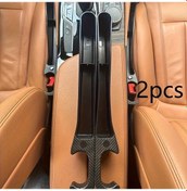 Resim Dashanshop 2 Adet Sürücü Ve Yolcu İçin Siyah Araç Koltuğu Arası Dolgu Ve Saklama Şeridi 