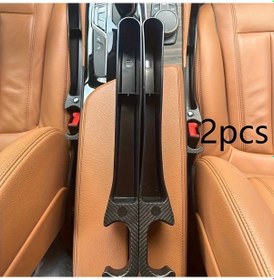 Resim Dashanshop 2 Adet Sürücü Ve Yolcu İçin Siyah Araç Koltuğu Arası Dolgu Ve Saklama Şeridi 