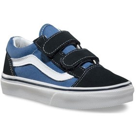 Resim Vans UY Old Skool V Lacivert Erkek Çocuk Spor Ayakkabı 