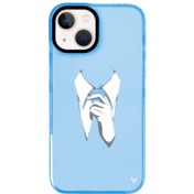 Resim iPhone 13 Kravat Telefon Kılıfı 