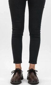 Resim Kahverengi Kadın Hakiki Deri Ayakkabı 628.5547 Kahverengi 