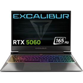 Resim CASPER Excalibur G870 Series 2 Core 5-210H 64GB 2TB RTX5060 15.6" Dos Gaming Laptop G870.210H-EX60X-C 