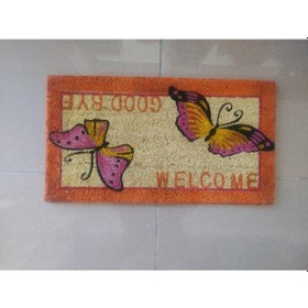 Resim Welcome Kapı Önü Paspası Ko ko Pvc Tabanlı Paspas 33*60 Cm 