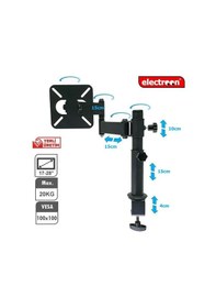 Resim Electroon M100 20" Hareketli Tv Monitör Masa Askı Aparatı 