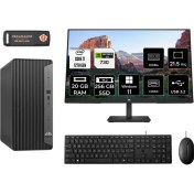 Resim Hp Pro Tower 400 G9 Intel Core I7 12700 20GB 256GB SSD GT730/4GB 21.5" Fhd Monitör W11H 6U3M9EA Masaüstü Bilgisayar & Per4 USB Bellek 6U3M9EAMNT2366 
