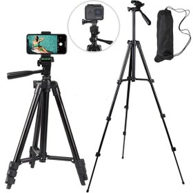 Resim MEZİGARC Iphone Tüm Serilerle Uyumlu Siyah Tripod Iphone 6 / 7 / 8 / 11 / 12 / 13 / Pro Max Tutucu Tripot 