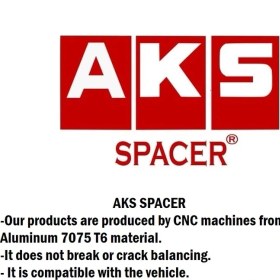 Resim AKS Mercedes Sl Class 20 mm Spacer Flanş 