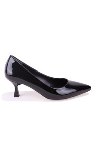 Resim Dagoster DZA07-388499 Siyah Rugan 6 cm İnce Topuklu Stiletto Kadın Ayakkabı 