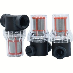 Resim 200 Mesh Kırmızı Filtre Ağı ile 2.54/5.08/7.62/10.16 cm Dişli Kadın Şeritli Su Filtreleri - Verimli Su Filtrelemesi için Dayanıklı Plastik Sulama ve Bahçe Borusu Süzgeçleri, Bahçe Su Filtresi, Şık Tasarım, Yüksek Kaliteli Tasarım 