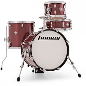 Resim Ludwig Breakbeats by Questlove LC179X025 Red Sparkle Akustik Davul Seti 
