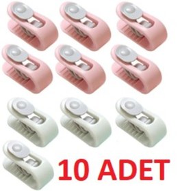 Resim Go İthalat Mandallı Yorgan Sabitleme Klipsi 10 Adet (5224) 