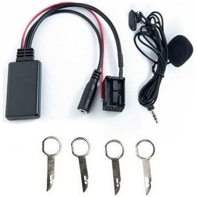 Resim Flybuy Yardımcı Vb. Uygun, Soketli Ses Pin Modülü Mikrofonlu Kablosuz Ford Cdx-f214, Cdc, Cd, Cd, Bluetooth Araçlara Araç Alıcı, Adaptörü, 6006 6000 5000 12 Os 