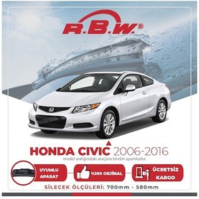 Resim Honda Civic Sedan Muz Silecek Takımı (2006-2015) RBW 