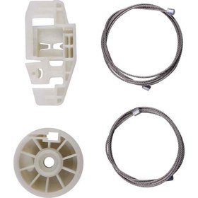 Resim Renault Scenic MK2 2003-2009 4/5 Kapı 8200118856 İçin Elektrikli Arka Sol Kapı Cam Kriko Tamir Seti 