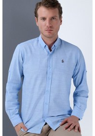 Resim G681 Dewberry Erkek Gömlek-açık Mavi Açik Mavi 