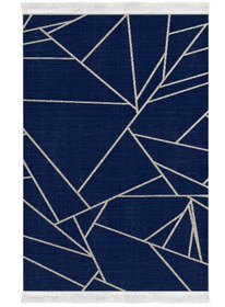 Resim Alanur Home Eko Trend Djt Yıkanabilir Kaymaz Taban 3 Lü Yatak Odası Takımı 717 Modern Lacivert 