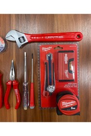 Resim İzeltaş Milwaukee 11 Parça Çok Amaçlı Profesyonel Usta Seti 