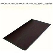 Resim Topnotch Black Plane 5mmx39.37inch X39.37inch Motor Kaputu Ses Yalıtımı Isı İzolasyonu Örtüsü Aksesuar 