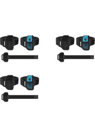 Resim Smooth12 Switch Bacak Kayışları Için 3x Yüzük Macera Bacak Ayarlanabilir Elastik Spor Kayışları Nintendo Switch Için Macera (Yurt Dışından) 