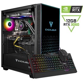 Resim Excalibur E65H.117F-DX60X-0RC Intel Core i7-11700F 32 GB RAM 2 TB SSD GEN4 12 GB RTX 3060 FreeDOS Masaüstü Oyun Bilgisayarı 