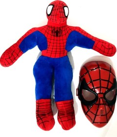 Resim Örümcek Adam Spiderman Peluş Oyuncak 55 Cm. Ve Maskesi 