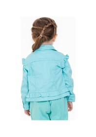 Resim Xo Kids Kız Fırfırlı Gömlek 9-36 Ay Yaş 34709 Mavi 