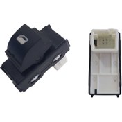 Resim Peugeot Traveller (2017-2024) Sağ Ön Kapı Cam Açma Düğmesi (İthal) 