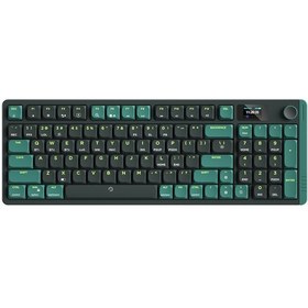 Resim Aıgo S99 Misty Forest Kırmızı Switch Mekanik Kablosuz Oyuncu Q Klavye 